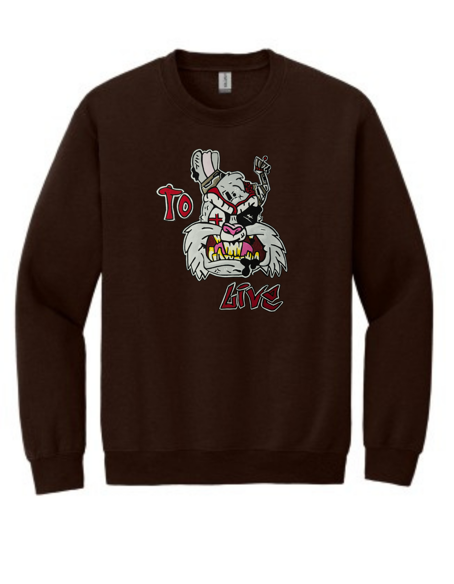 Crewneck lapin to live