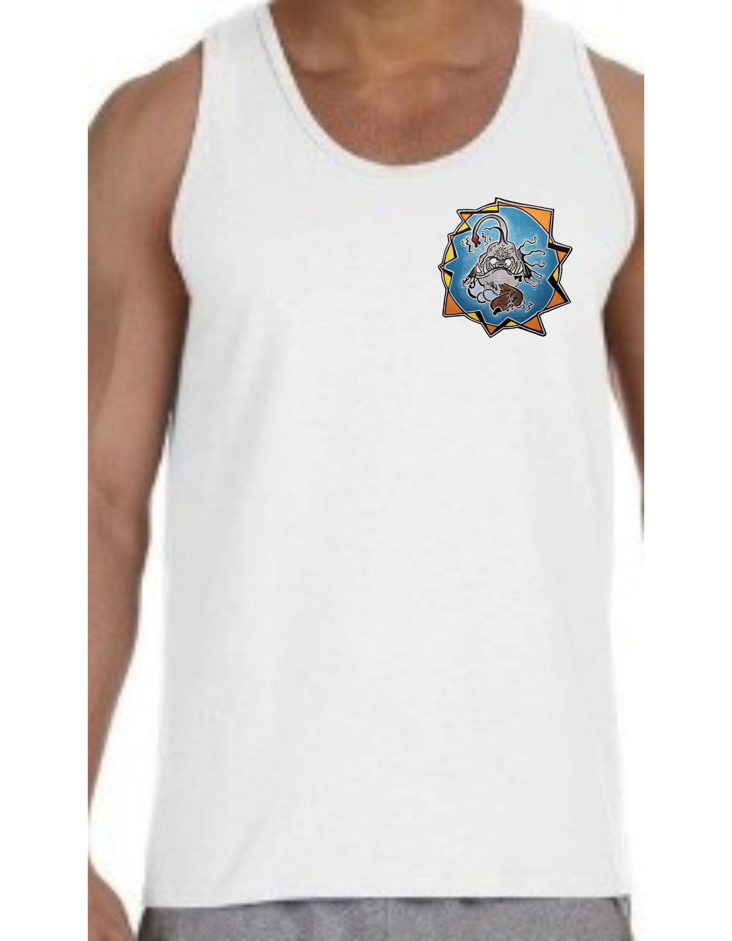 Camisole homme Poisson lanterne