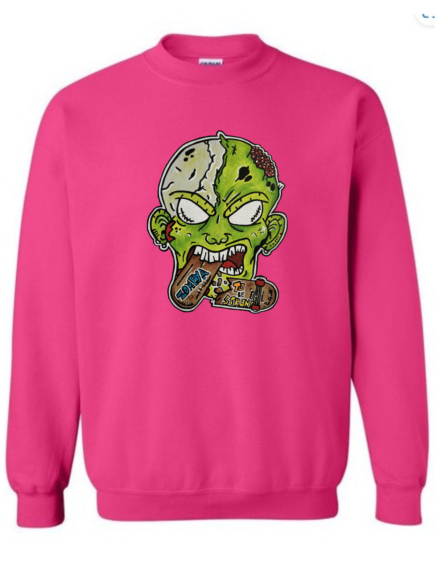 Crewneck Zombie mange skate