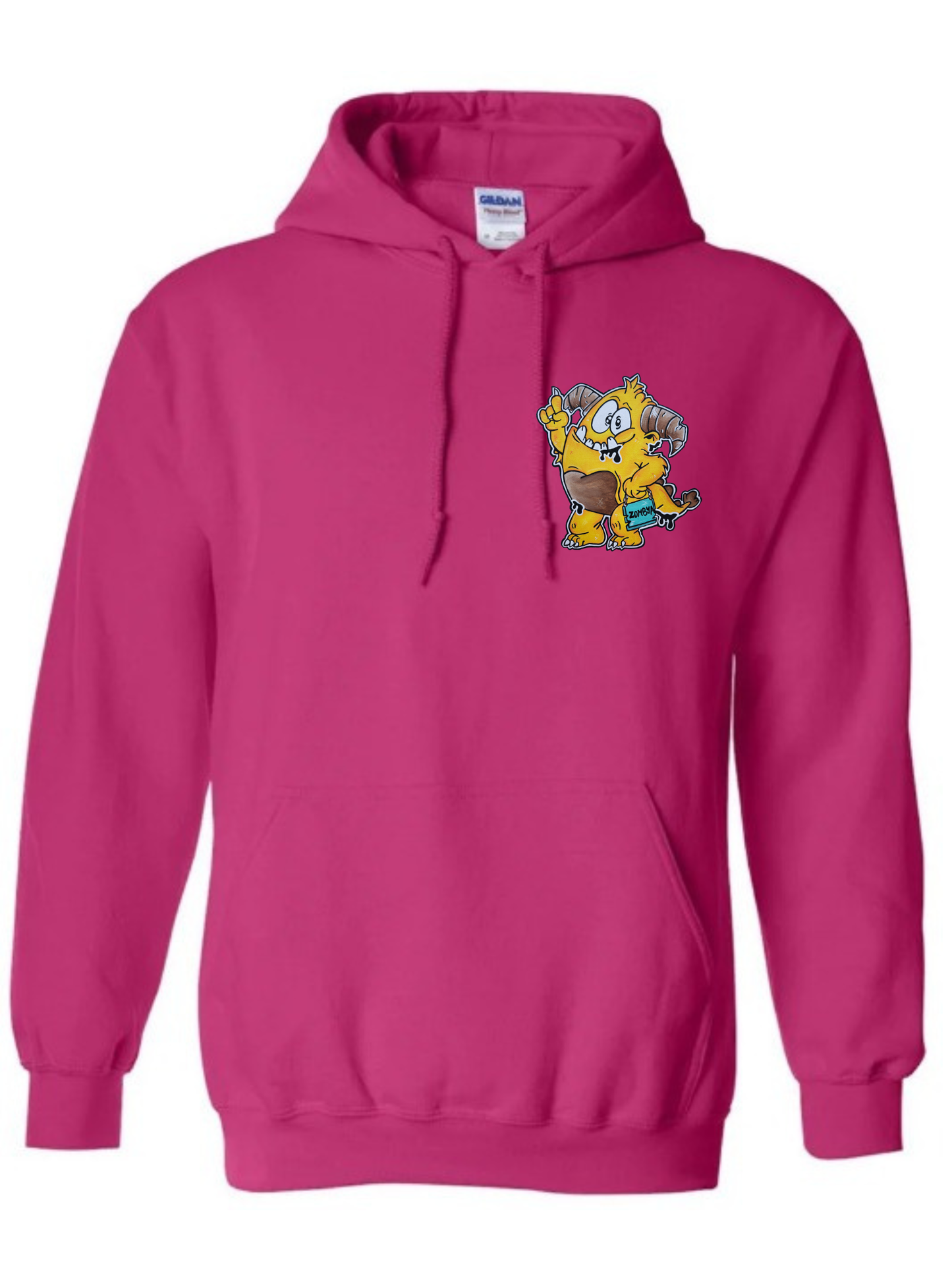 Hoodies Monstre jaune