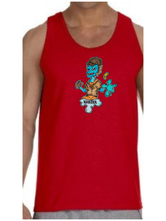 Camisole homme Zombie artiste