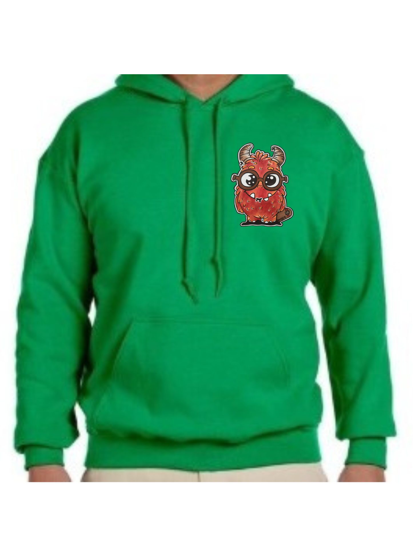 Hoodies Monstre rouge