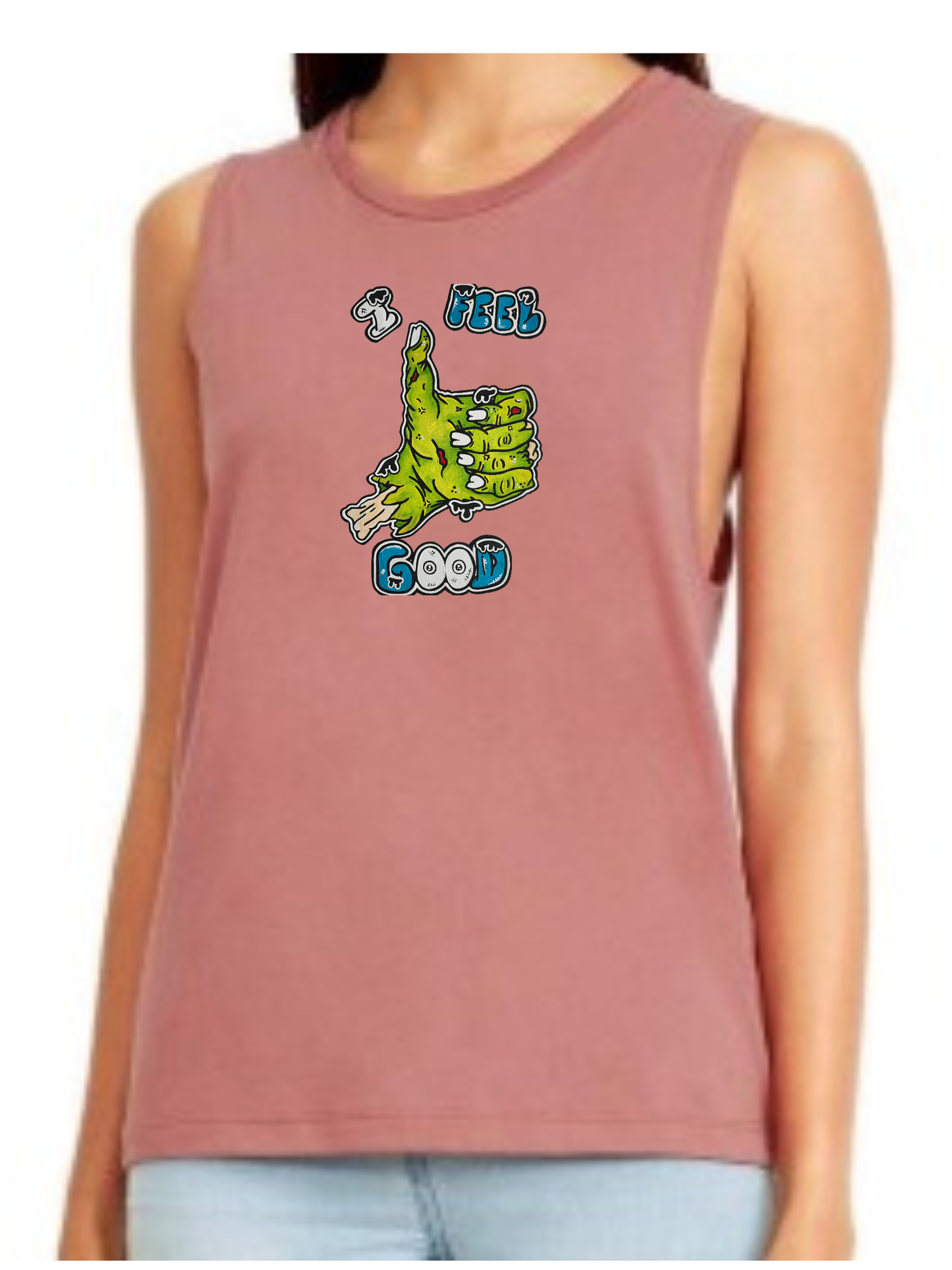 Camisole femme festival muscle I feel good
