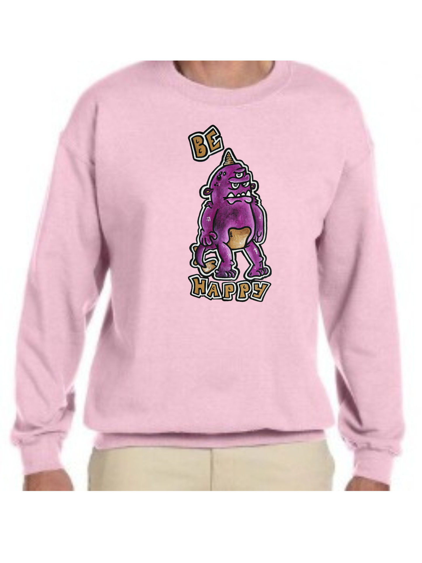 Crewneck Be happy