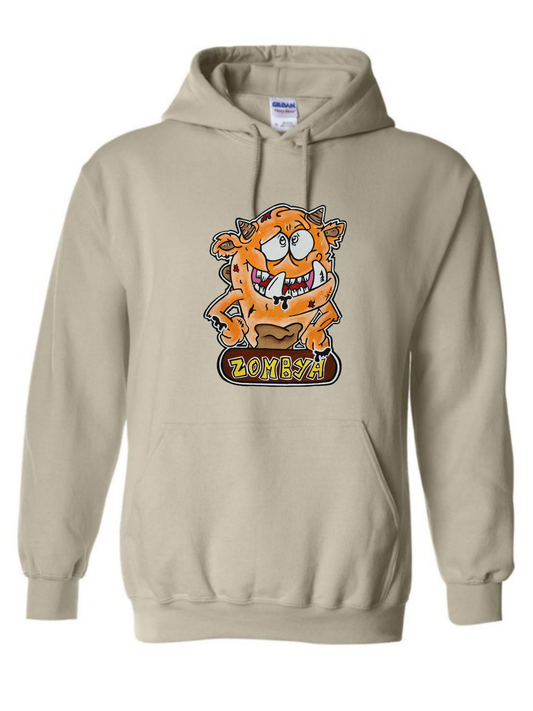 Hoodies Monstre orange