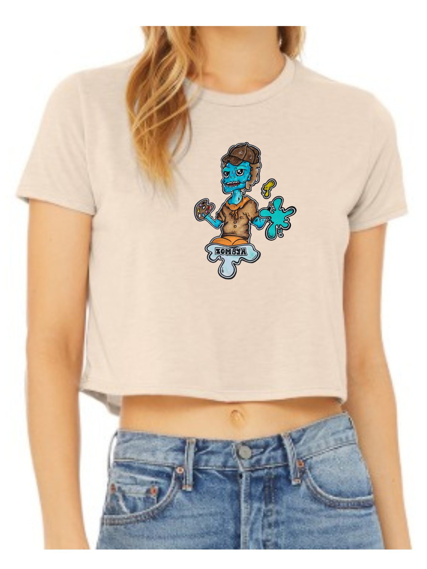 Crop top Zombie artiste