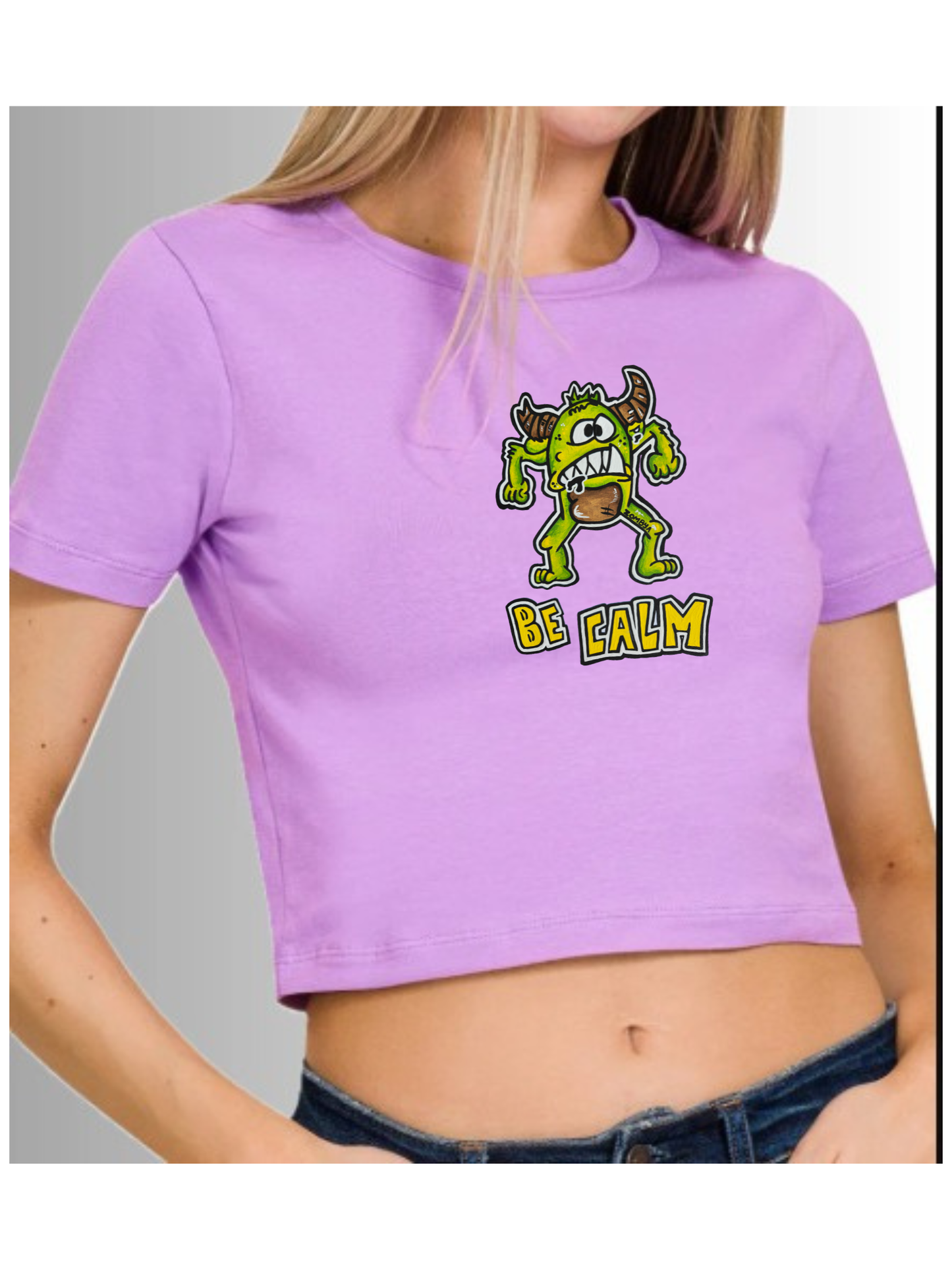 Crop top Be calm