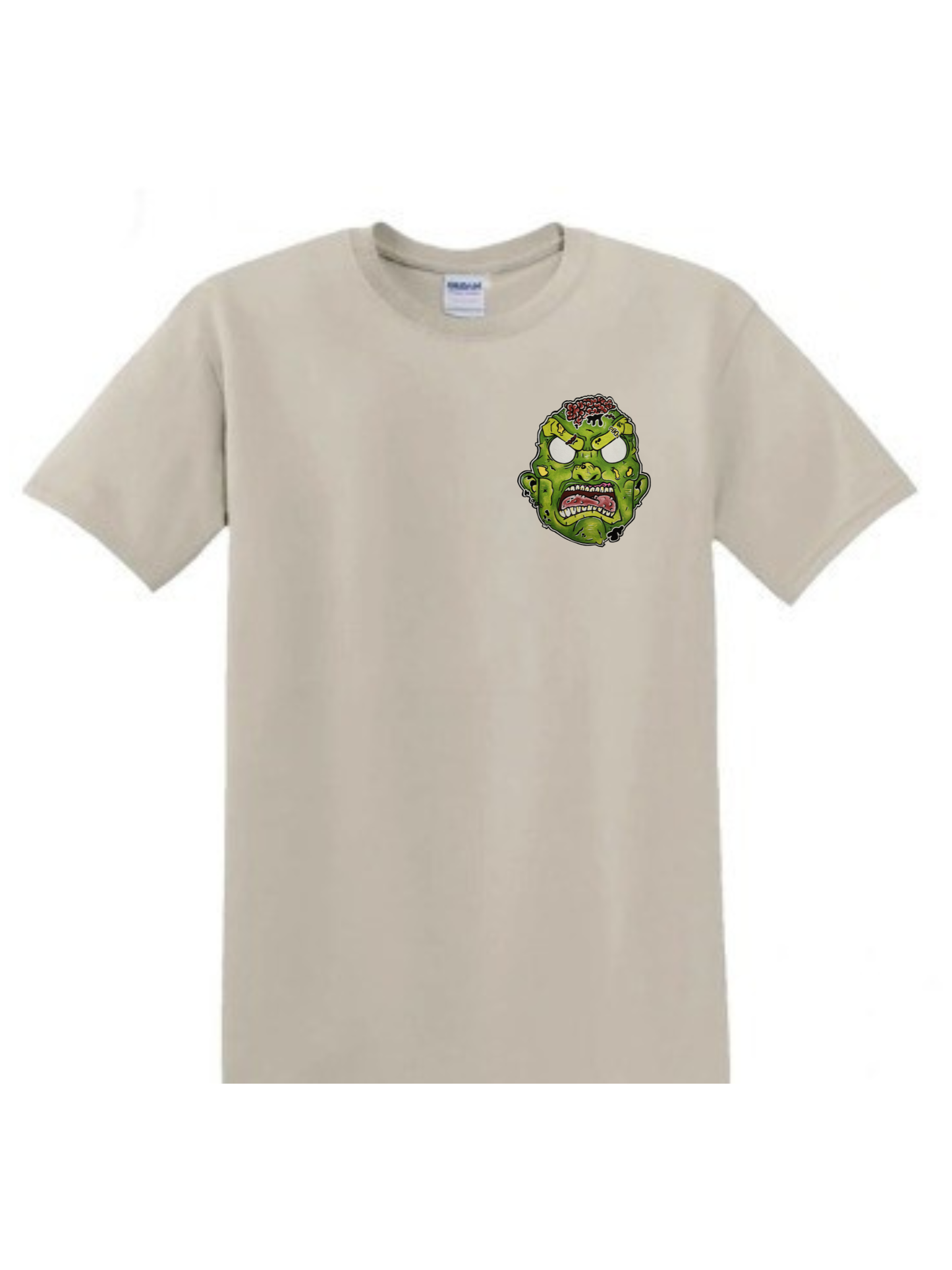 T-shirt Tête de zombie