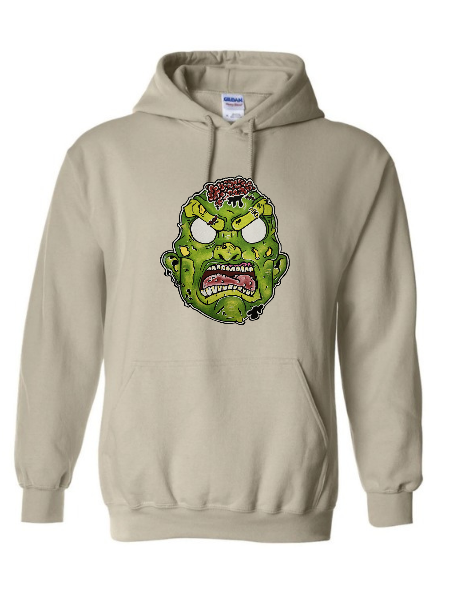 Hoodies tete de zombie