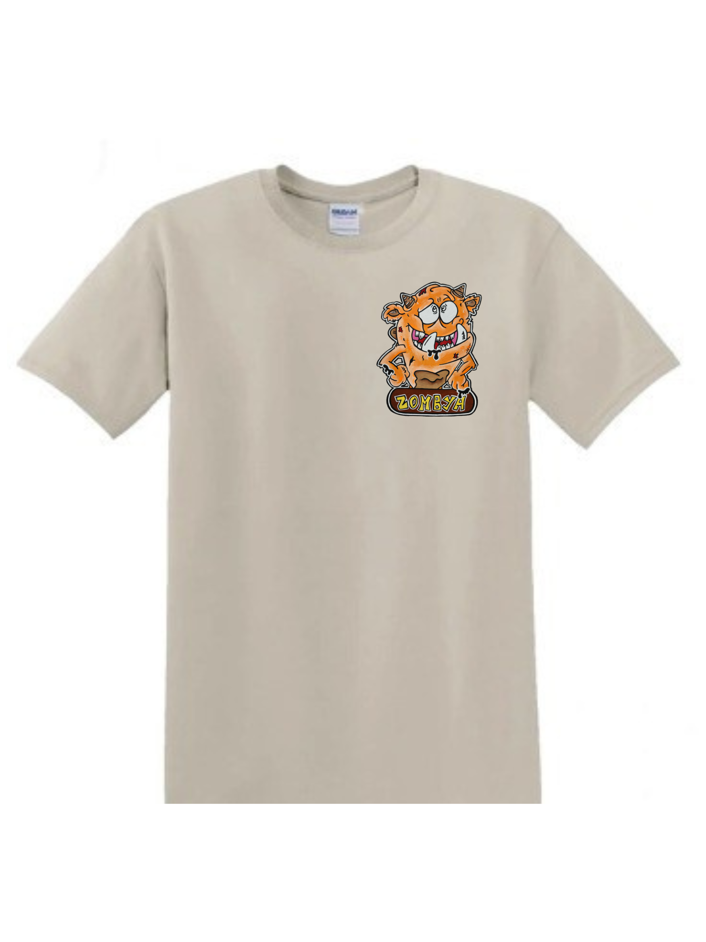 T-shirt enfant monstre orange