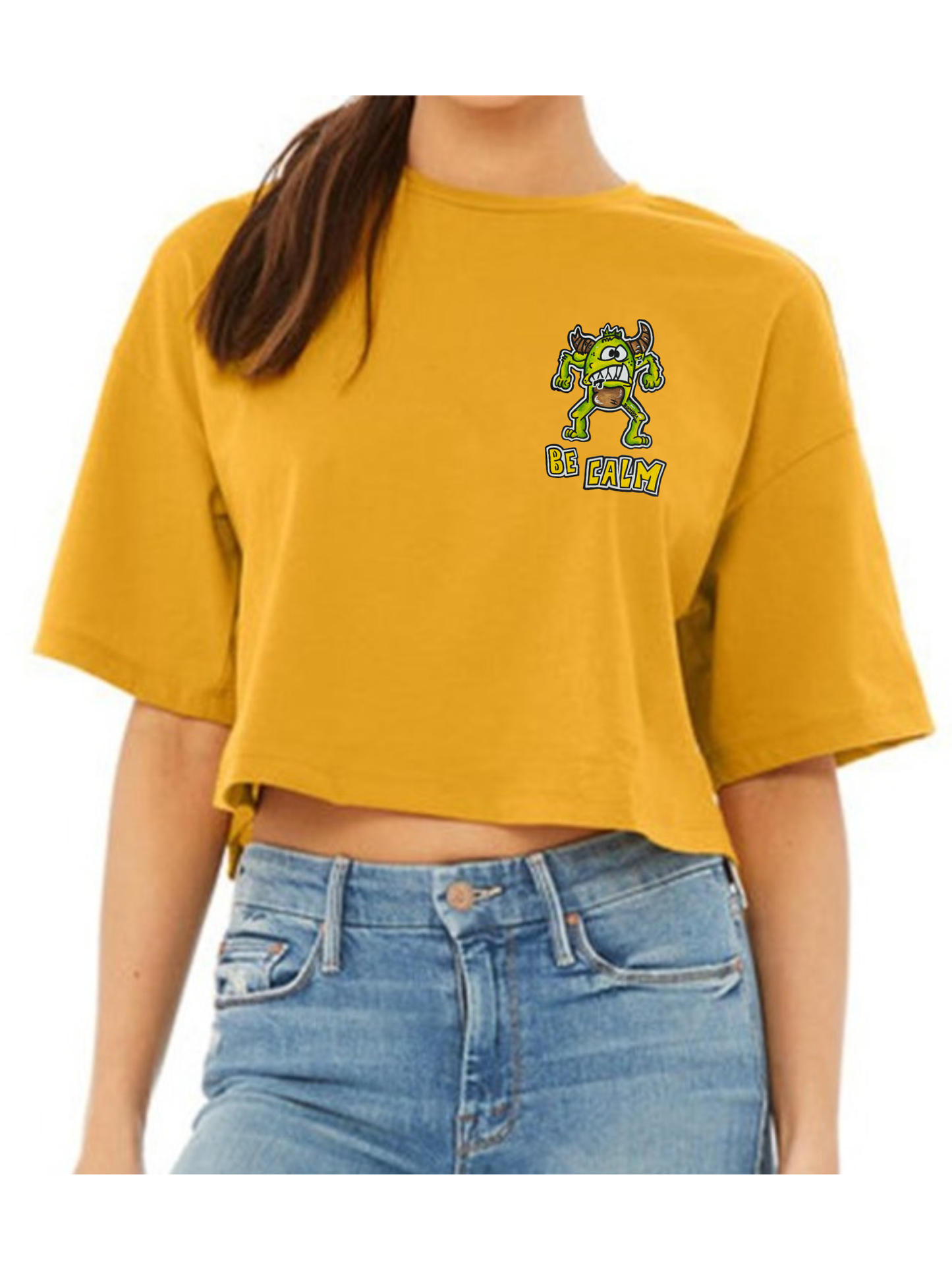 Crop top Be calm