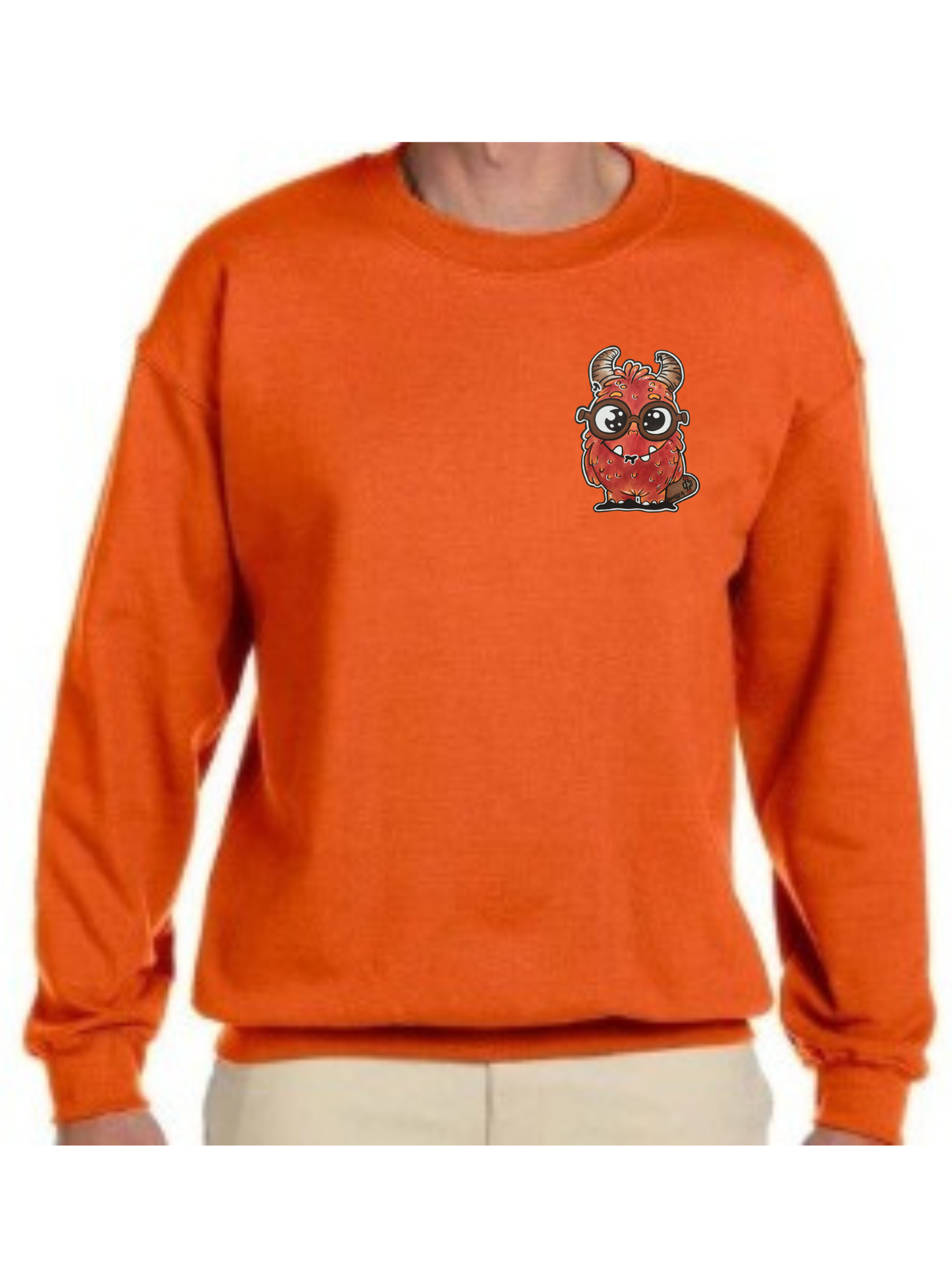 Crewneck Monstre rouge