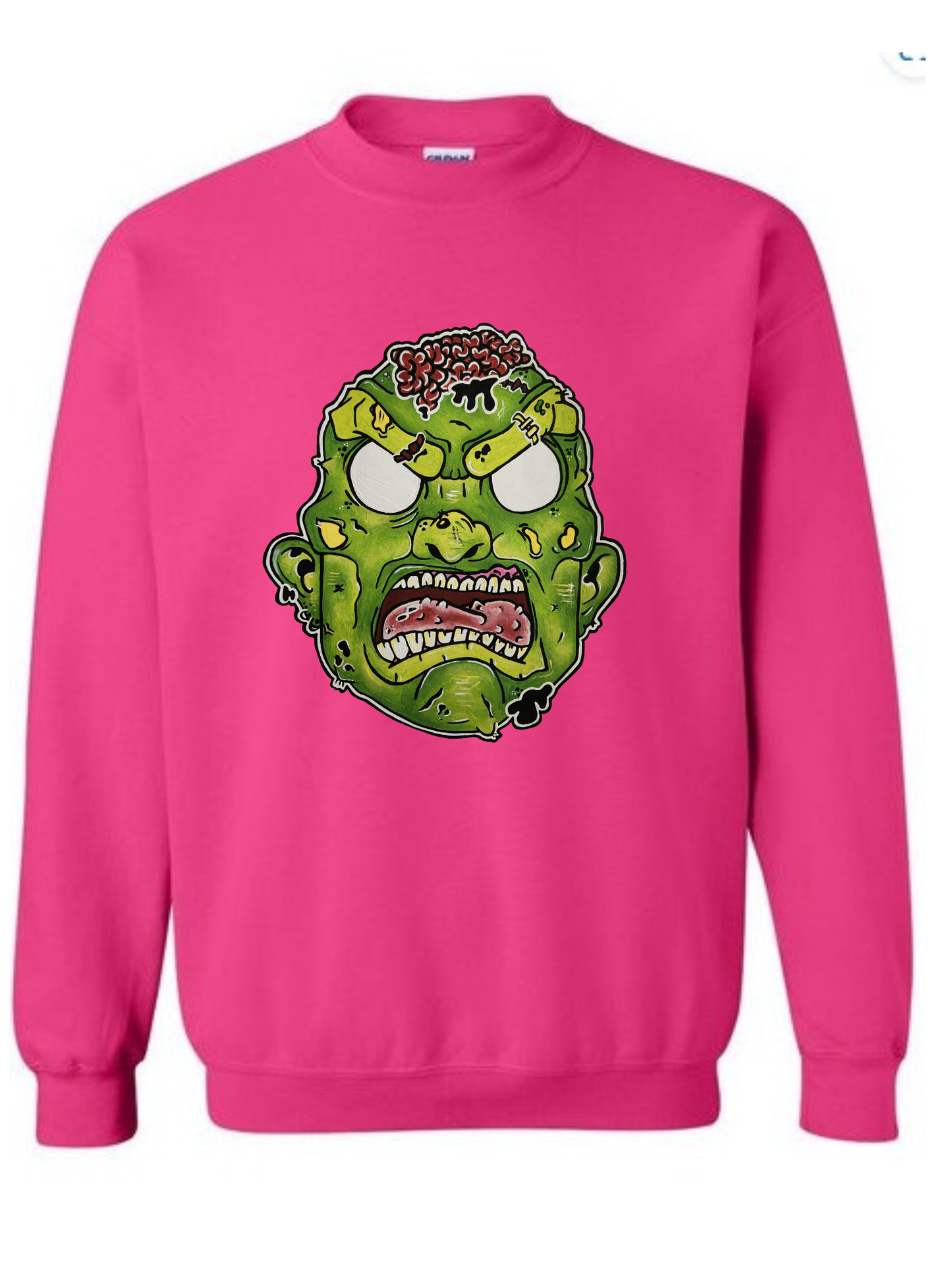 Crewneck Tête de zombie