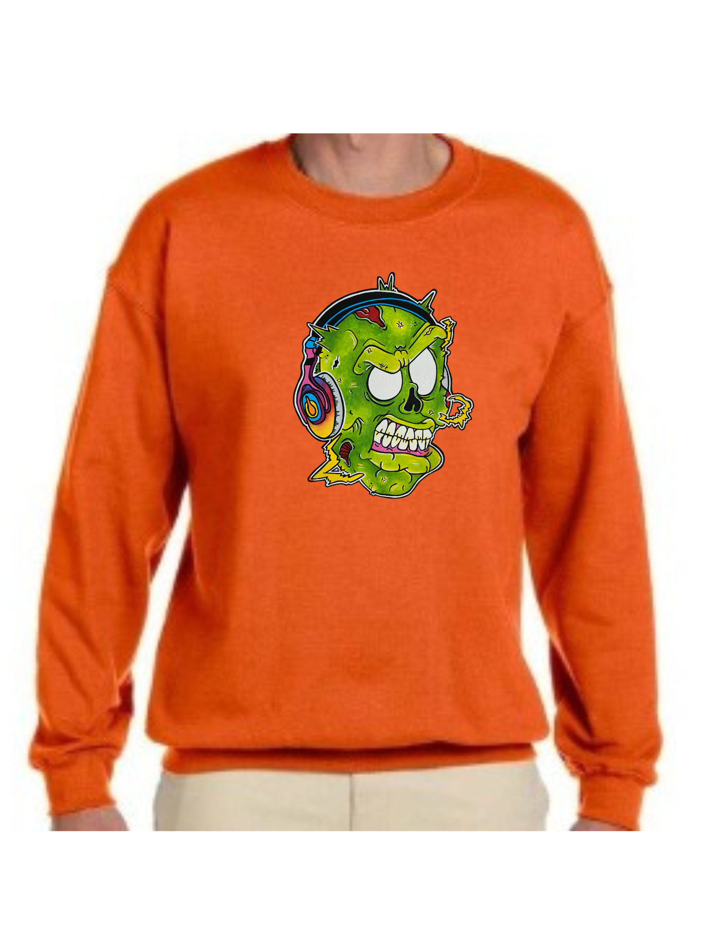 Crewneck Zombie écouteur