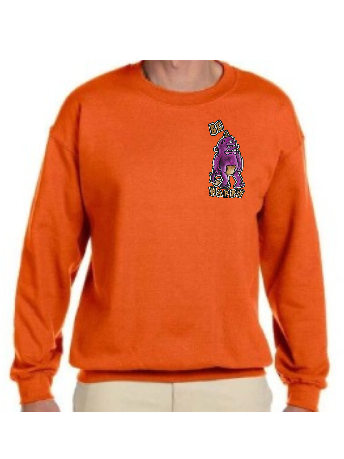 Crewneck Be happy
