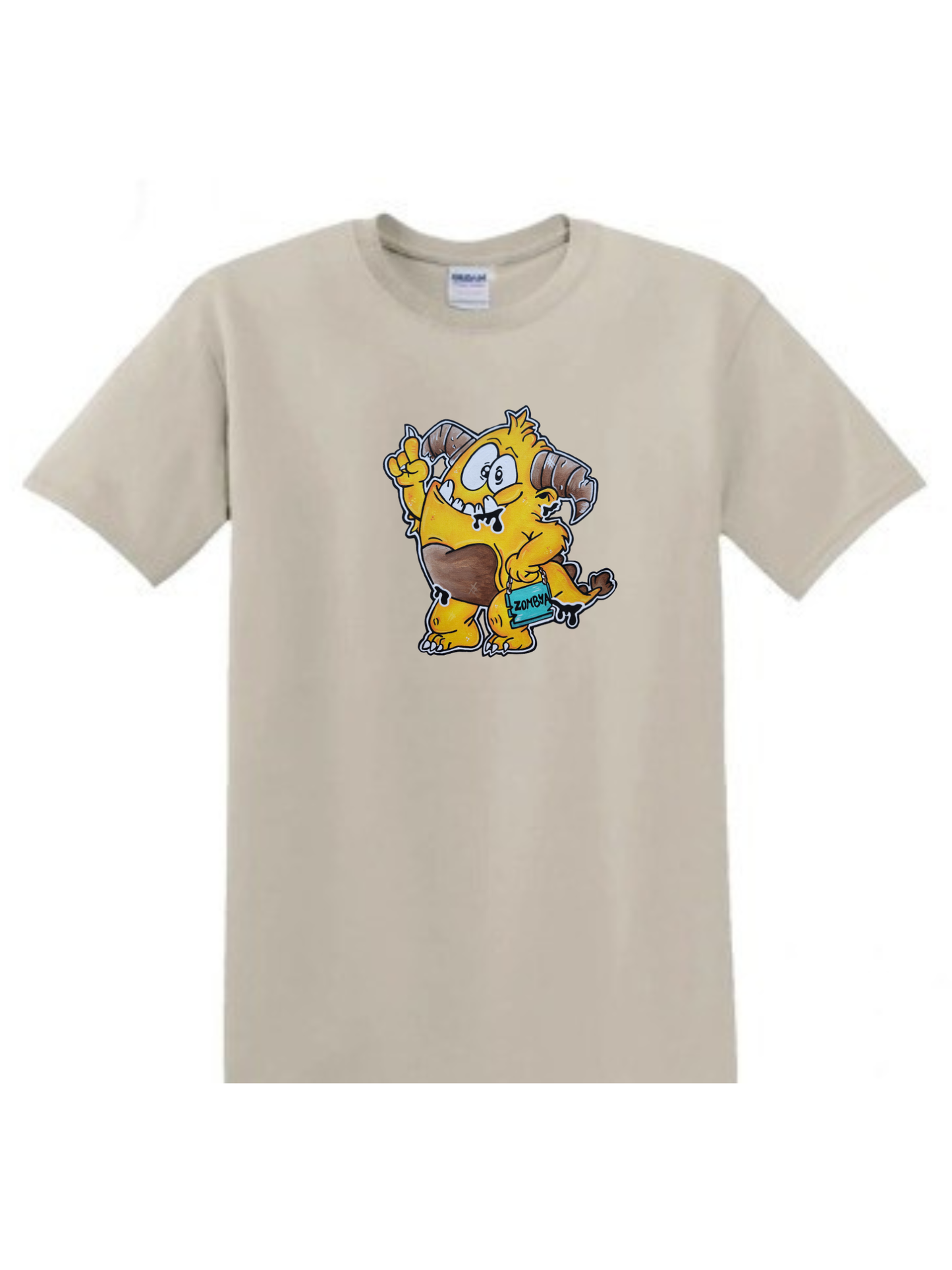 T-shirt enfant Monstre jaune