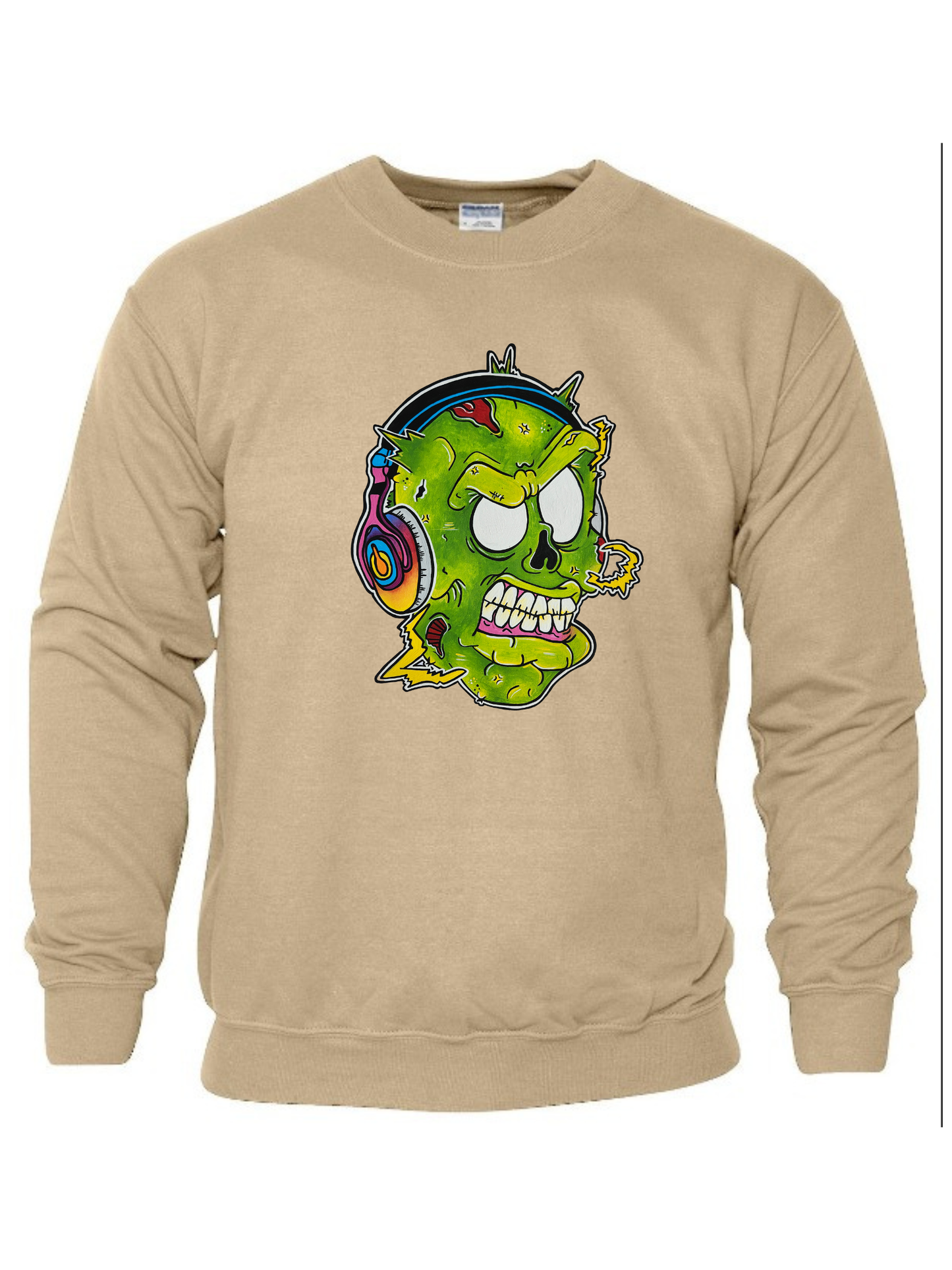 Crewneck Zombie écouteur