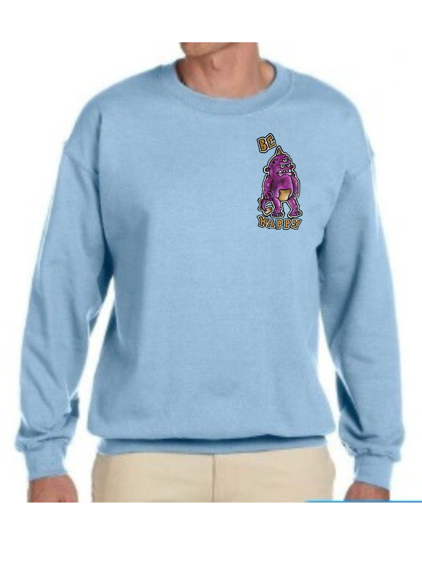 Crewneck Be happy