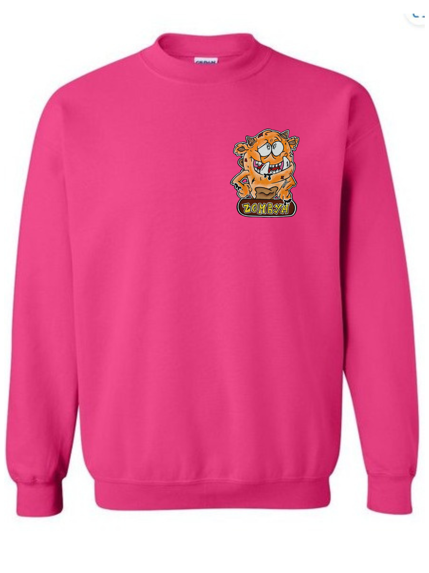 Crewneck Monstre orange