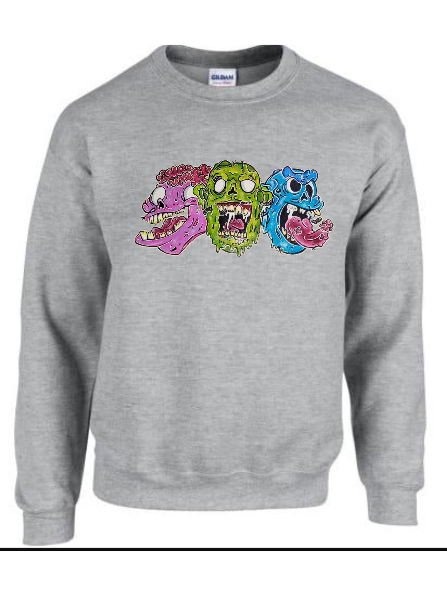 Crewneck enfant Trio zombies