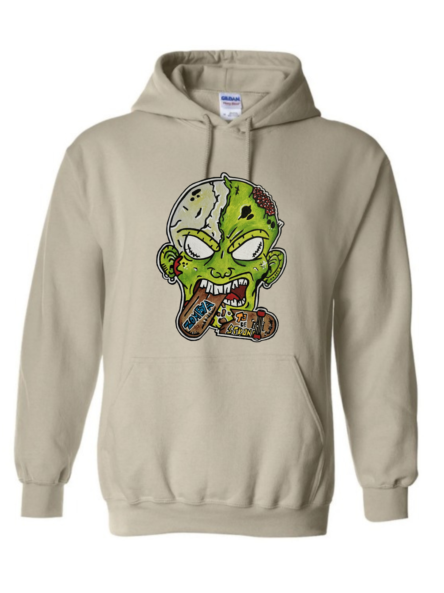 Hoodies Zombie mange skate