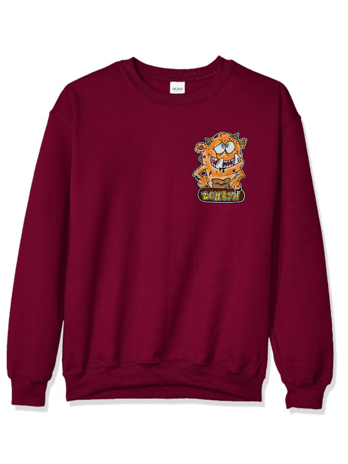 Crewneck Monstre orange