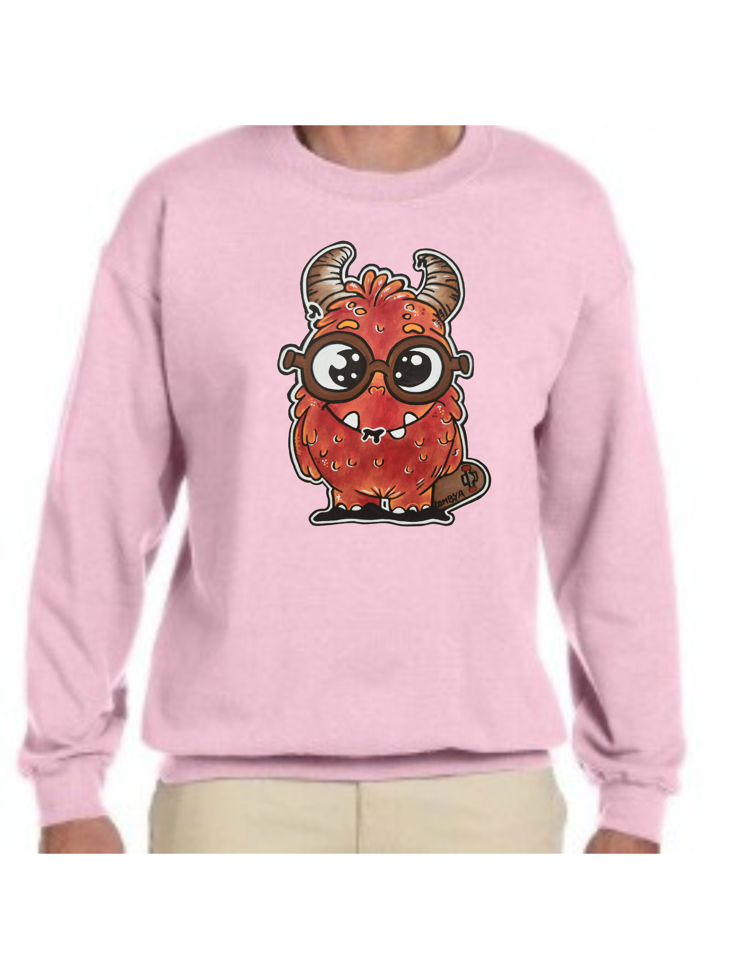 Crewneck Monstre rouge