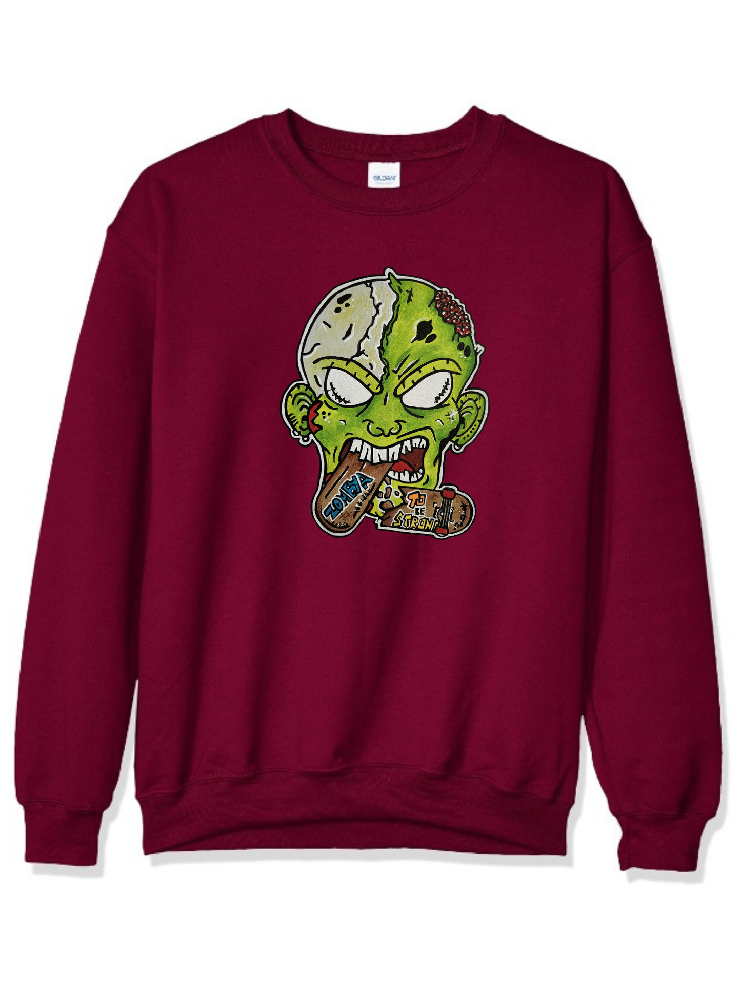 Crewneck Zombie mange skate