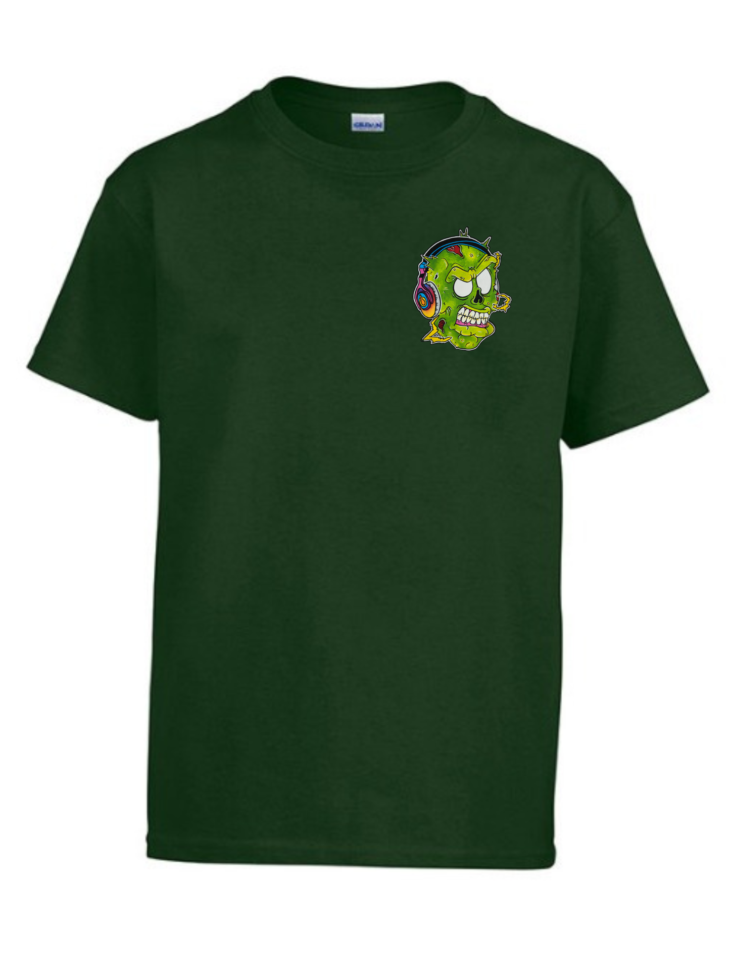 T-shirt enfant Zombie écouteur