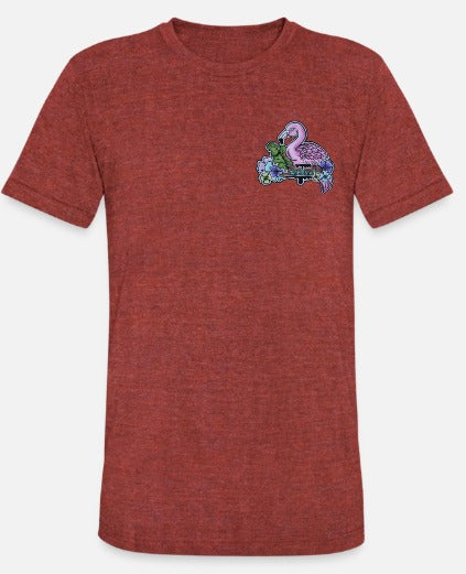 T-shirt flamant rose