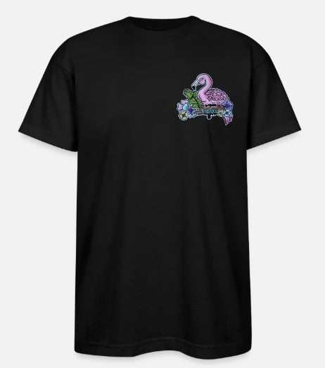 T-shirt flamant rose