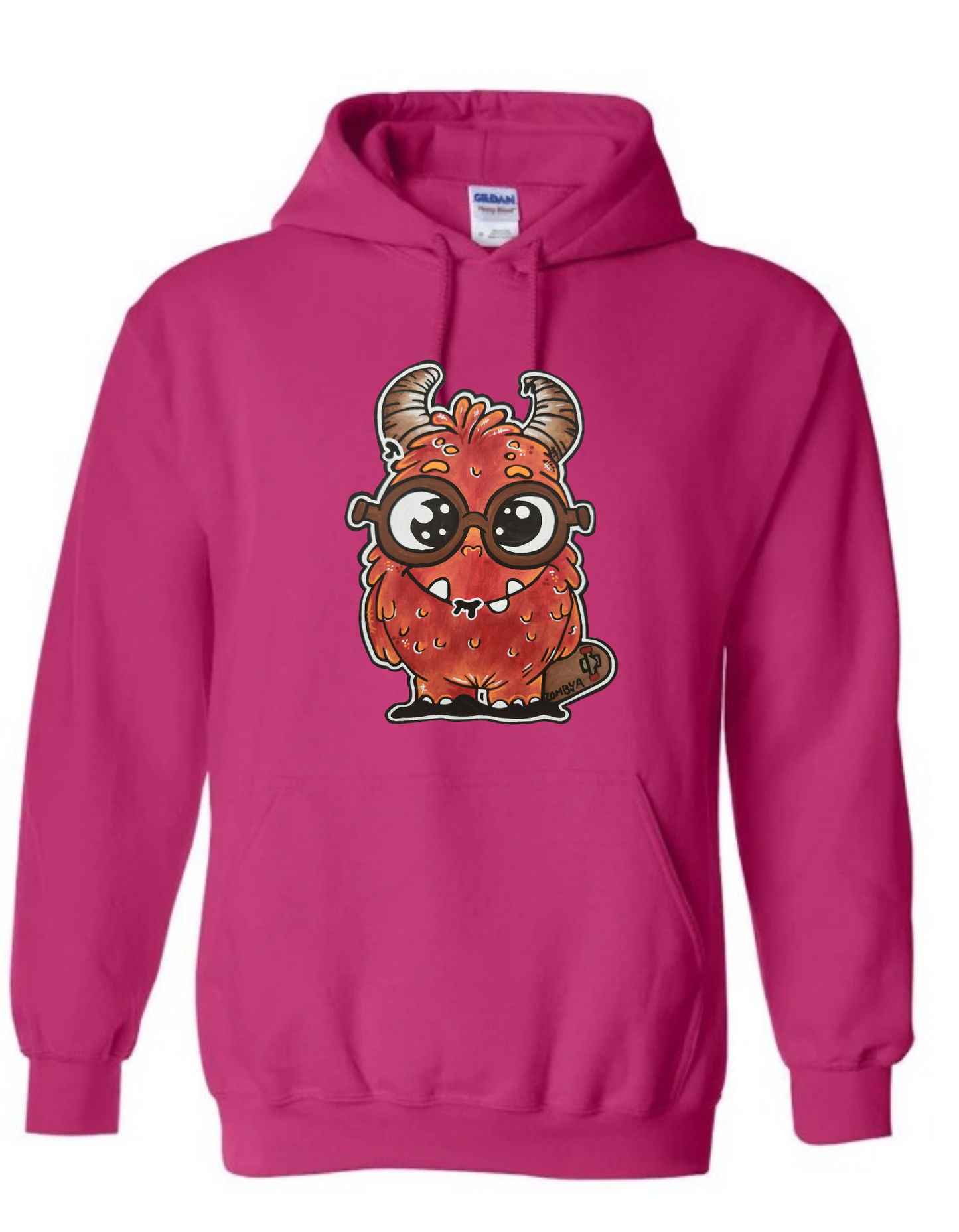 Hoodies  enfant monstre rouge