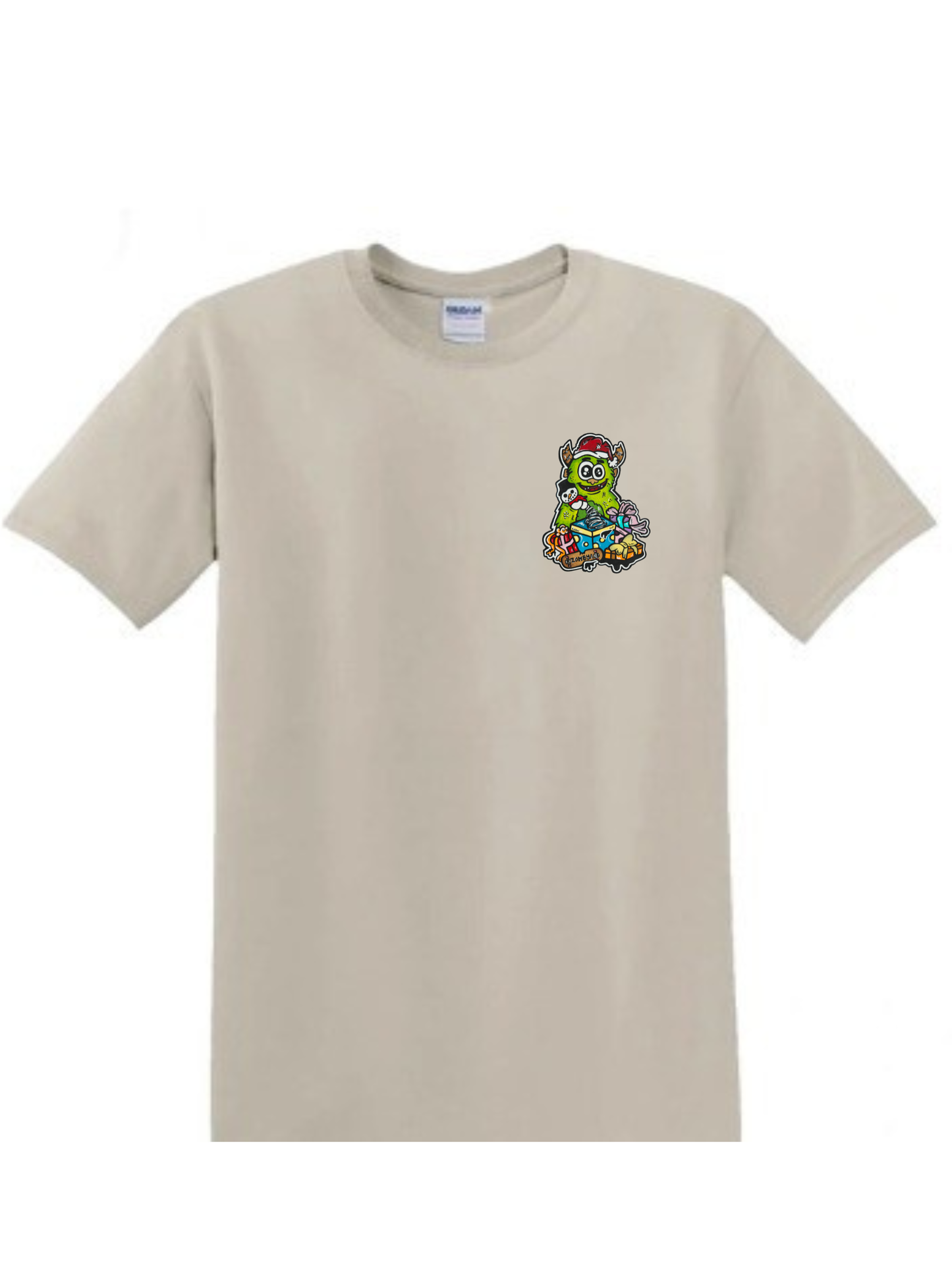 T-shirt Monstre vert Noël
