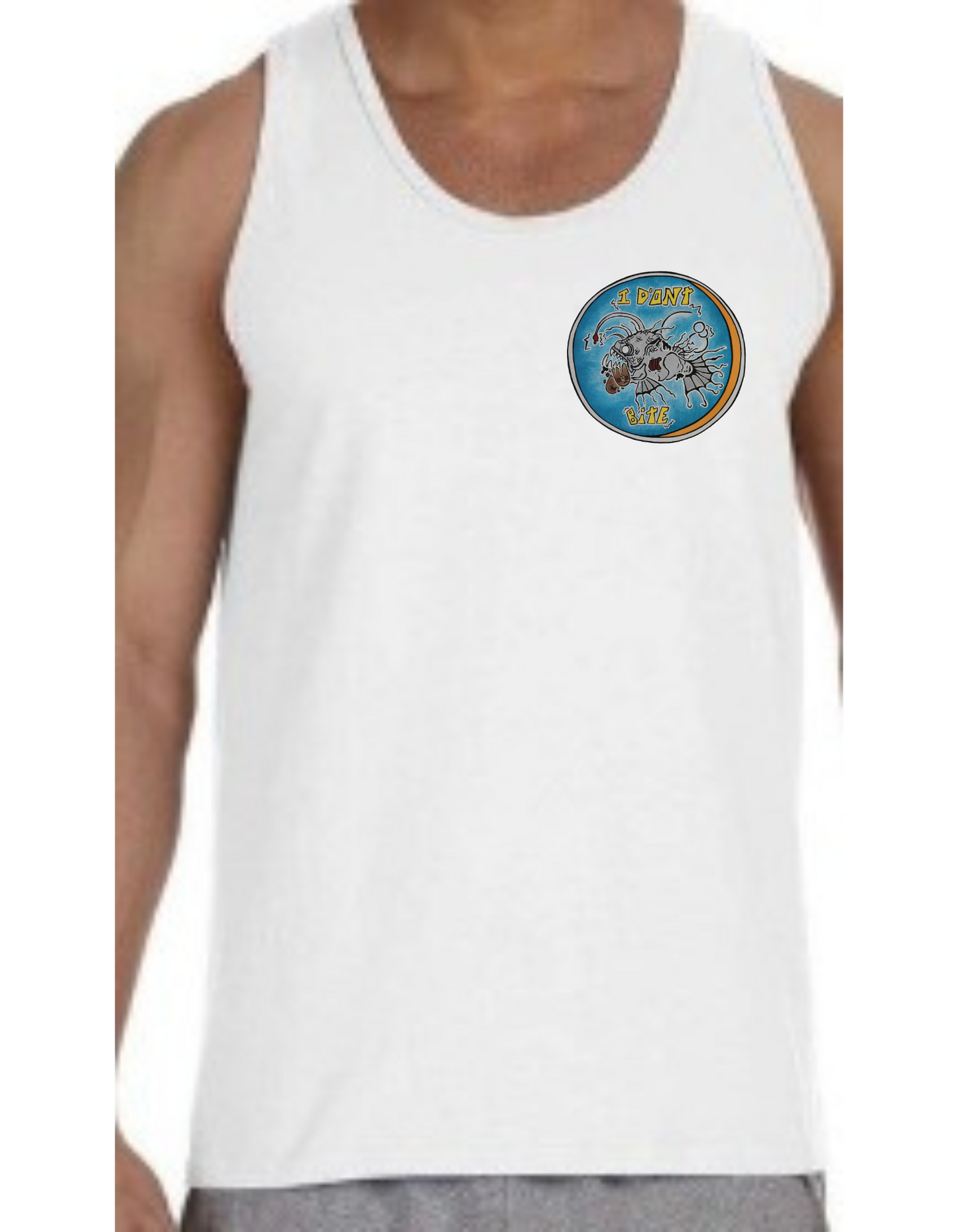 Camisole homme Poisson lanterne (gros)