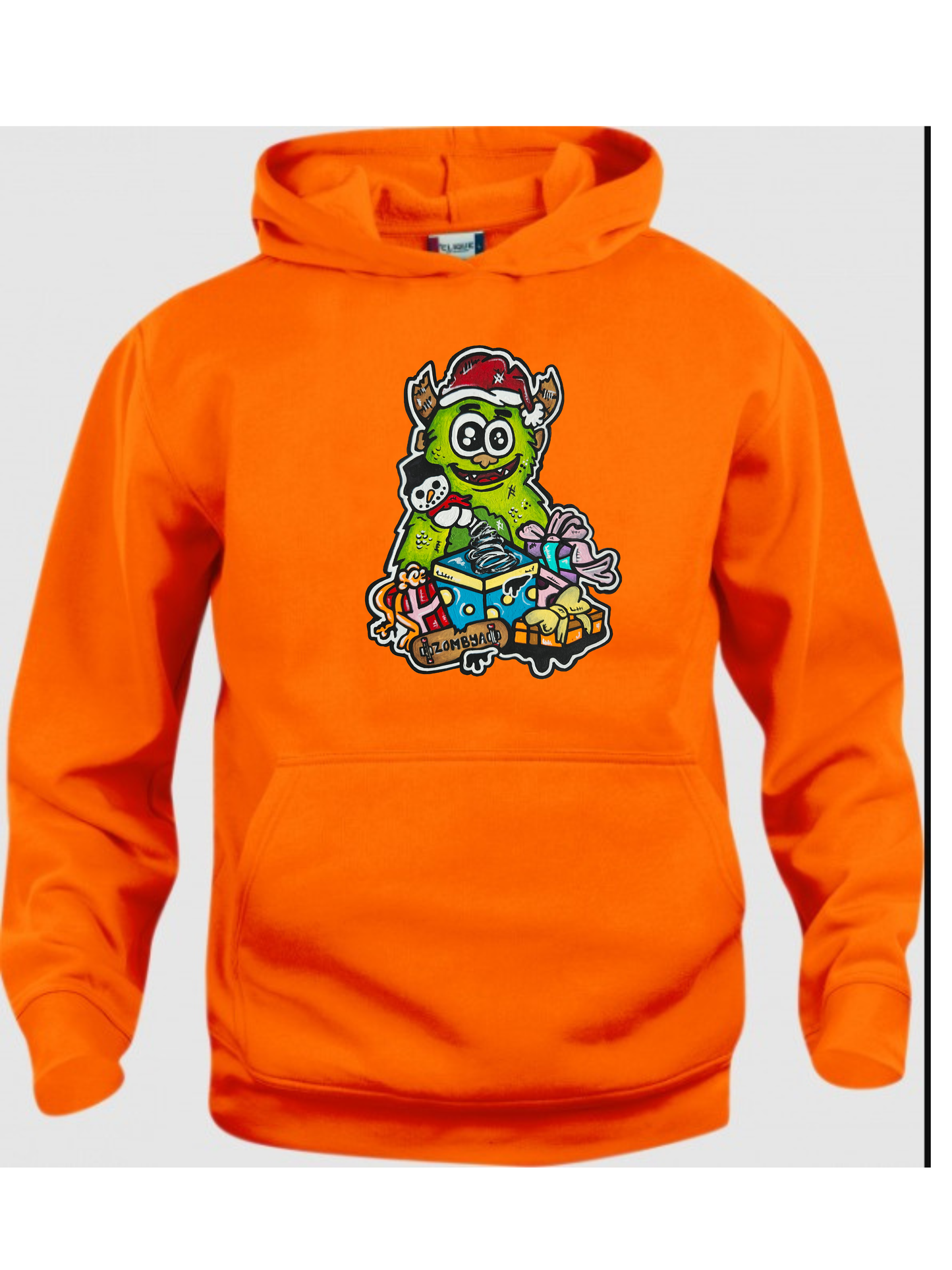Hoodies Monstre vert Noël