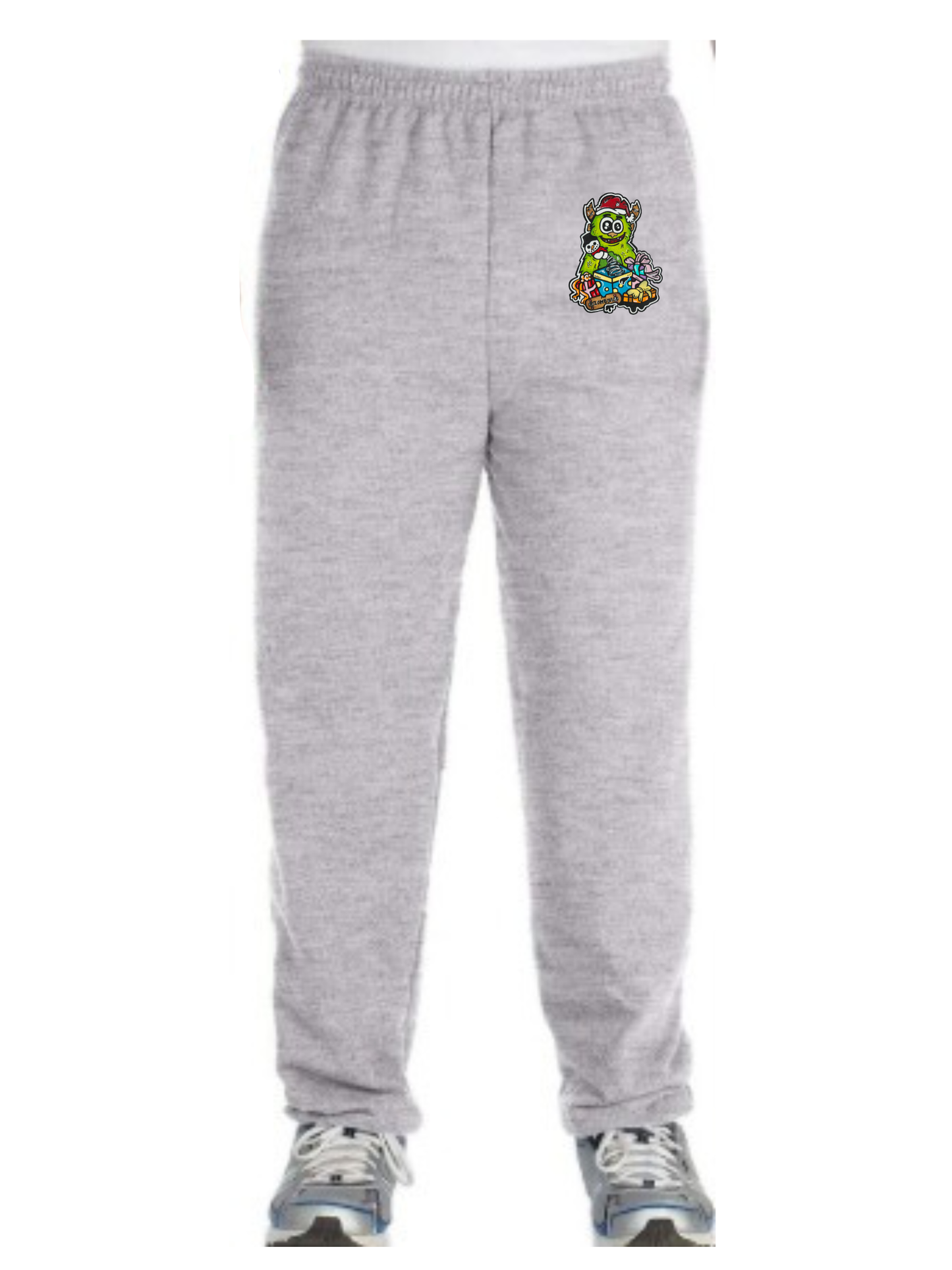 Jogging unisex Monstre vert Noël
