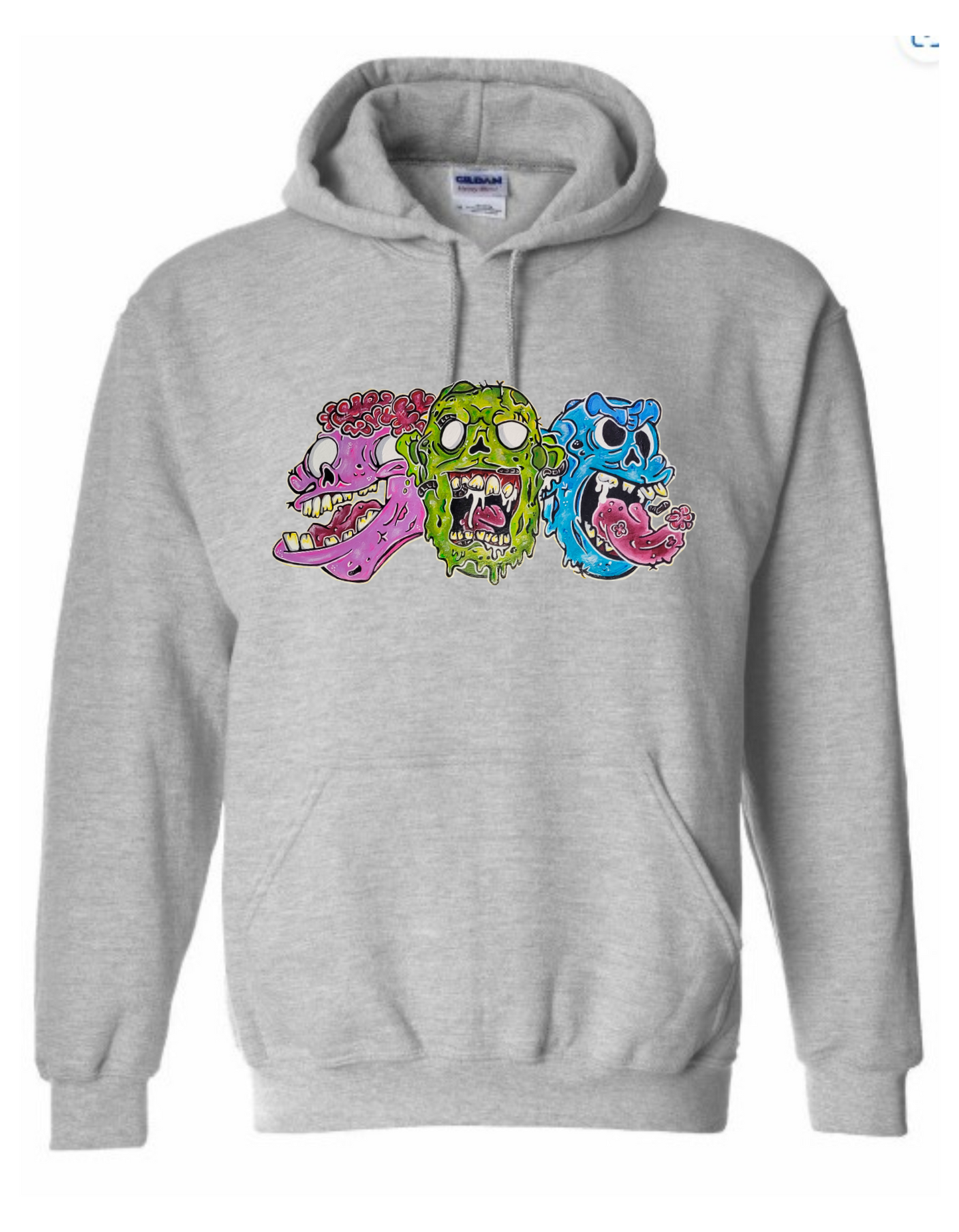 Hoodies enfant Trio zombies
