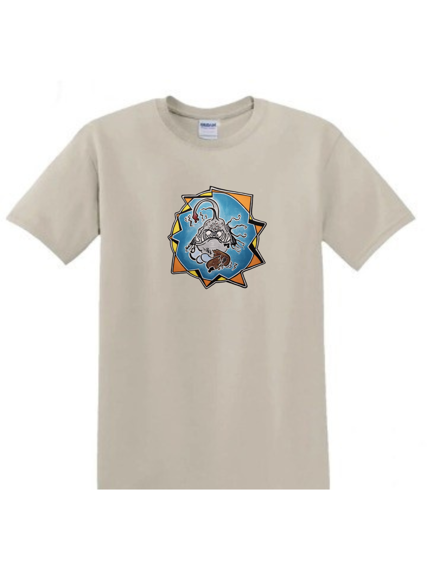 T-shirt Poisson lanterne