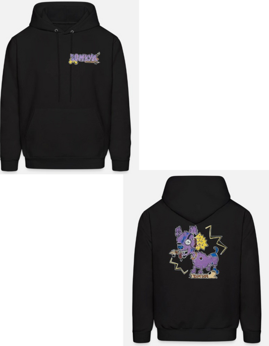 Hoodies combo chien zombie
