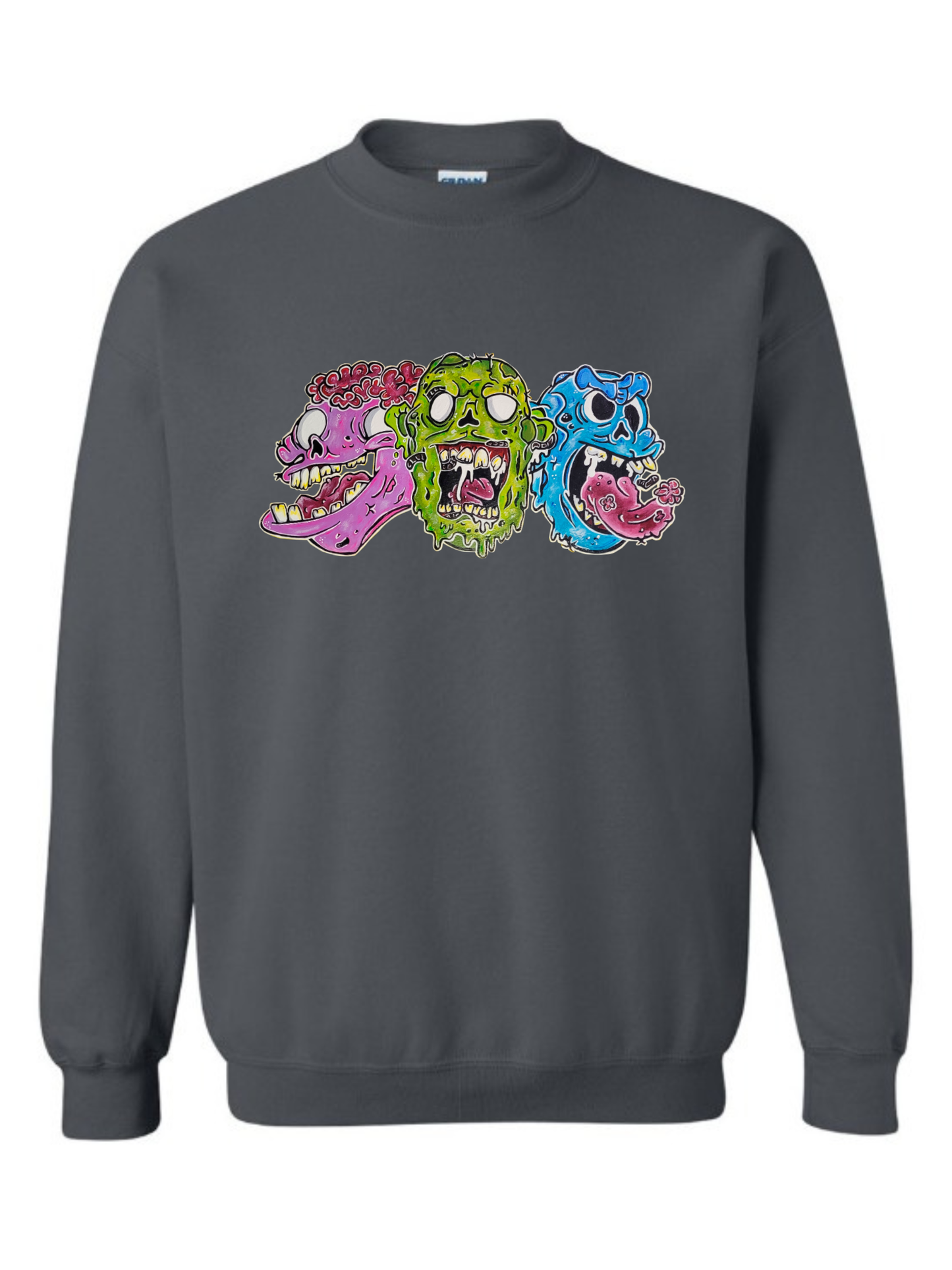Crewneck enfant Trio zombies