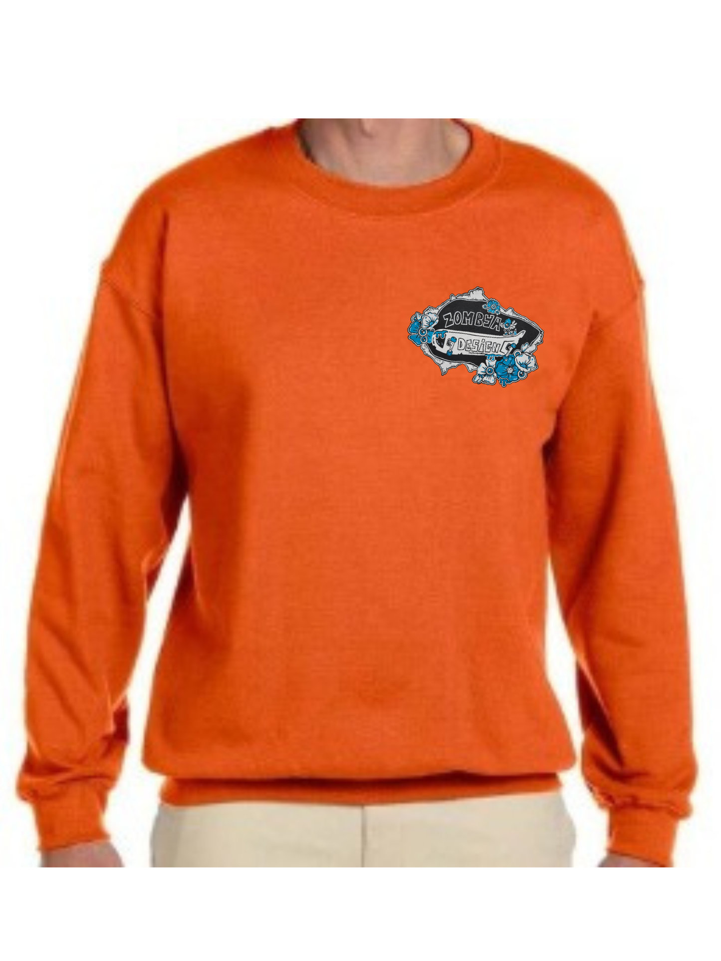Crewneck Zombya Design