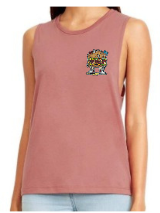 Camisole femme festival muscle Hamburger