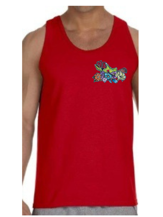 Camisole homme Main zombie coeur fleur