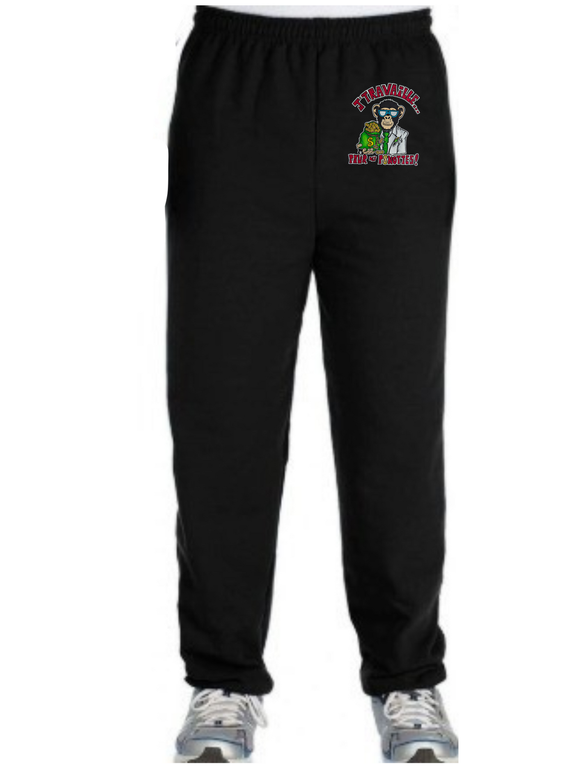 Jogging unisexe J'travaille pour des peanuts