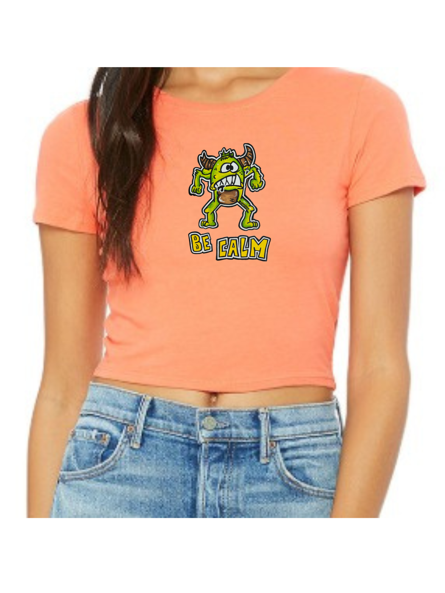 Crop top Be calm