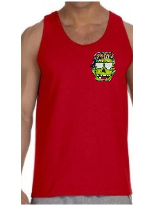 Camisole homme Zombie lunette de soleil
