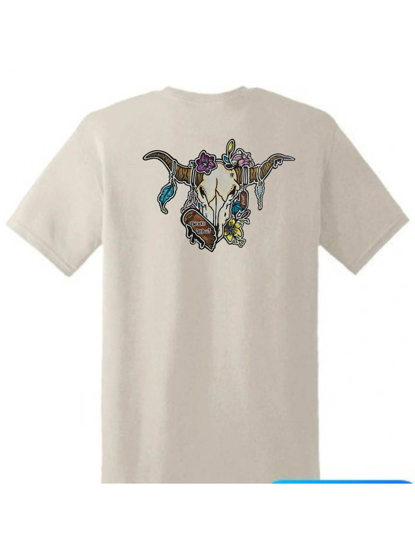 T-shirt dos Encore debout