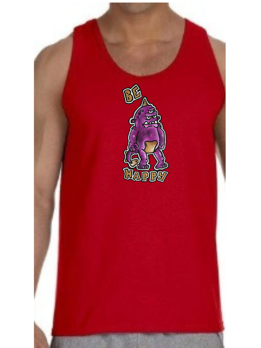 Camisole homme Be happy