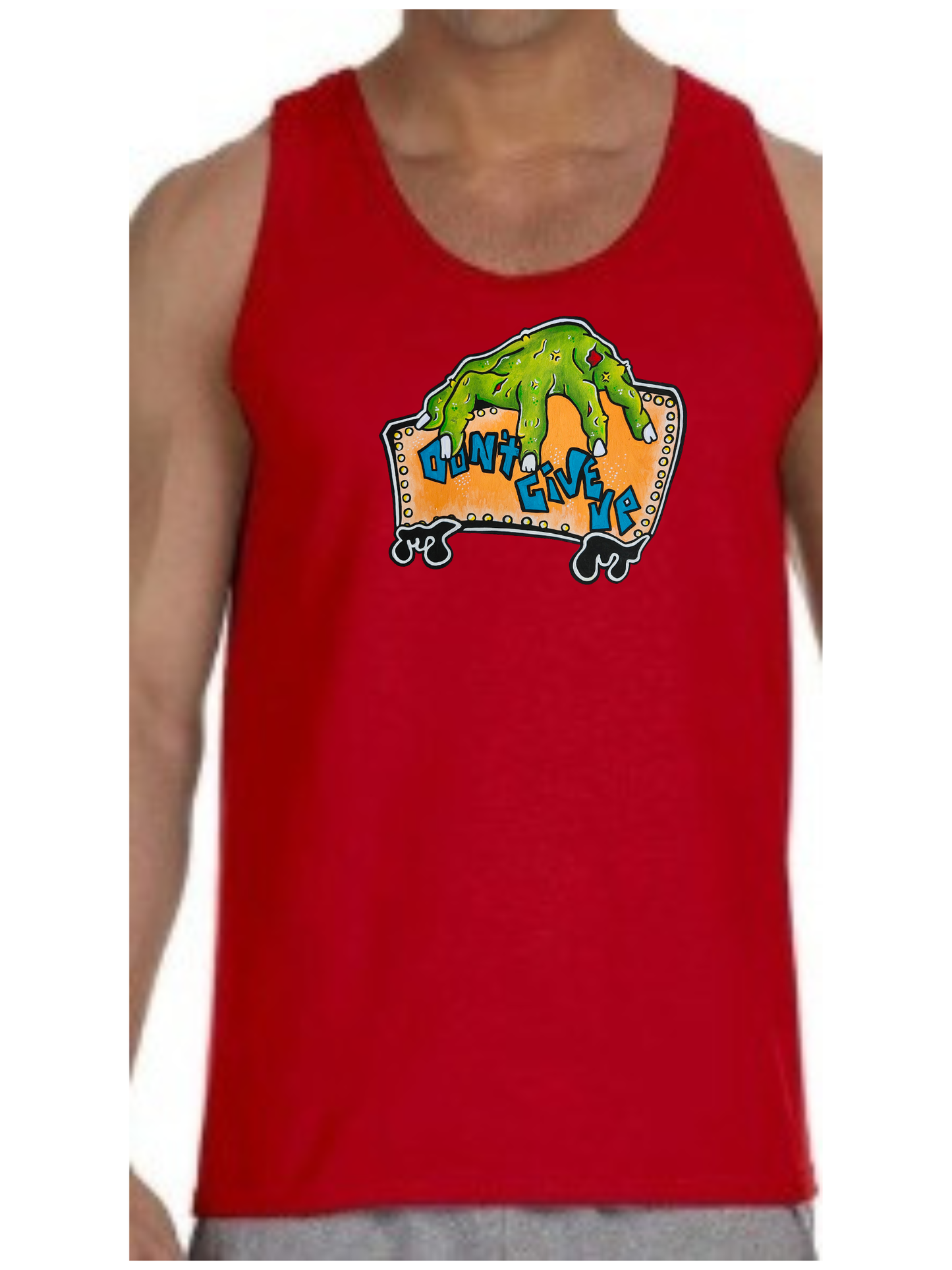 Camisole homme don't give up