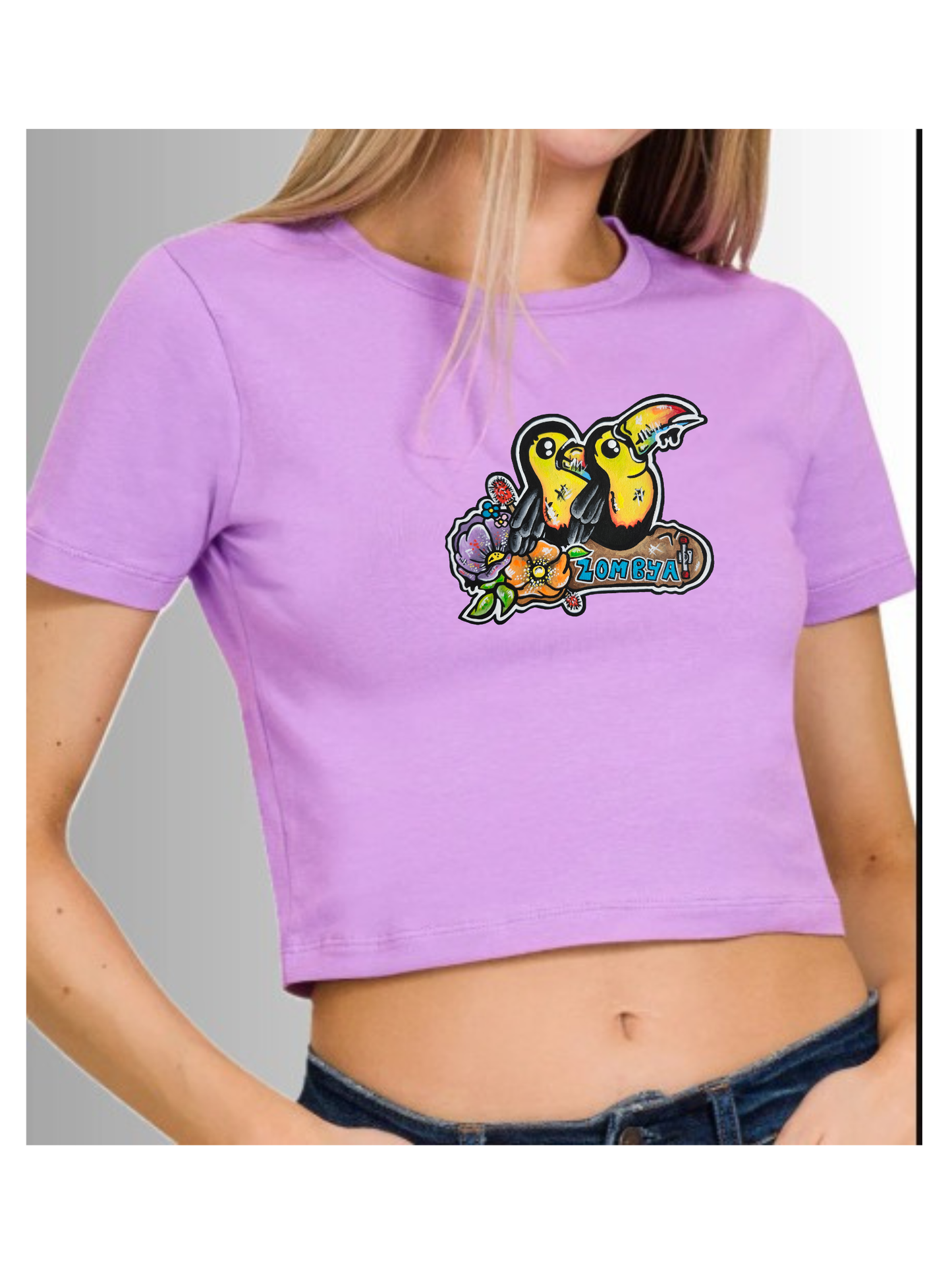 Crop top Bébé toucan